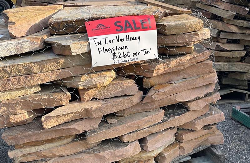 Select TN Irregular Var. Heavy Flag – $260/ton